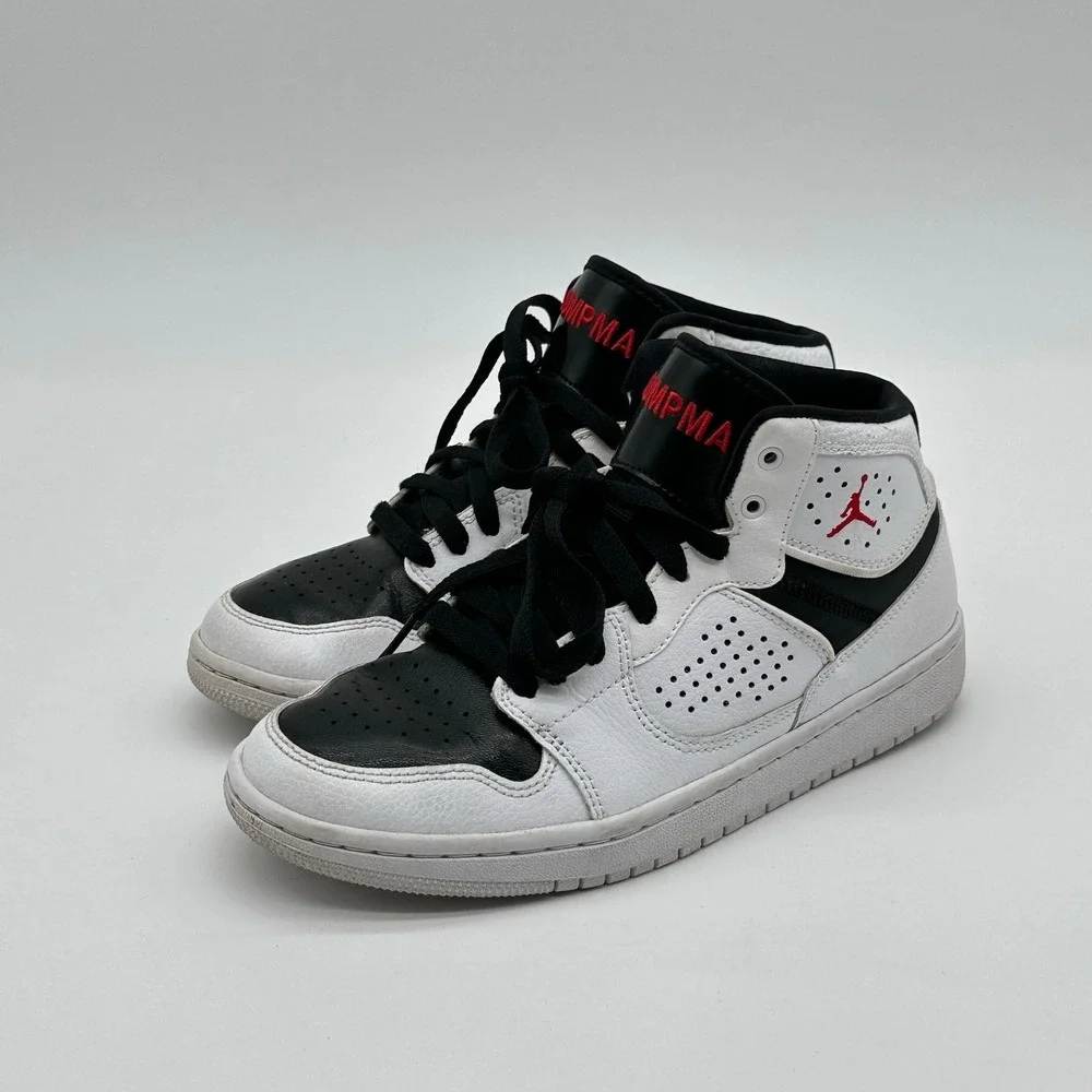 Nike Air Jordan Access Boys Sz 6Y AV7941-101 White Basketball Shoes Sneakers '22